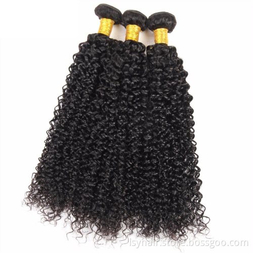 Malaysian Afro Kinky Curl Sew In Hair Weave Wholesale